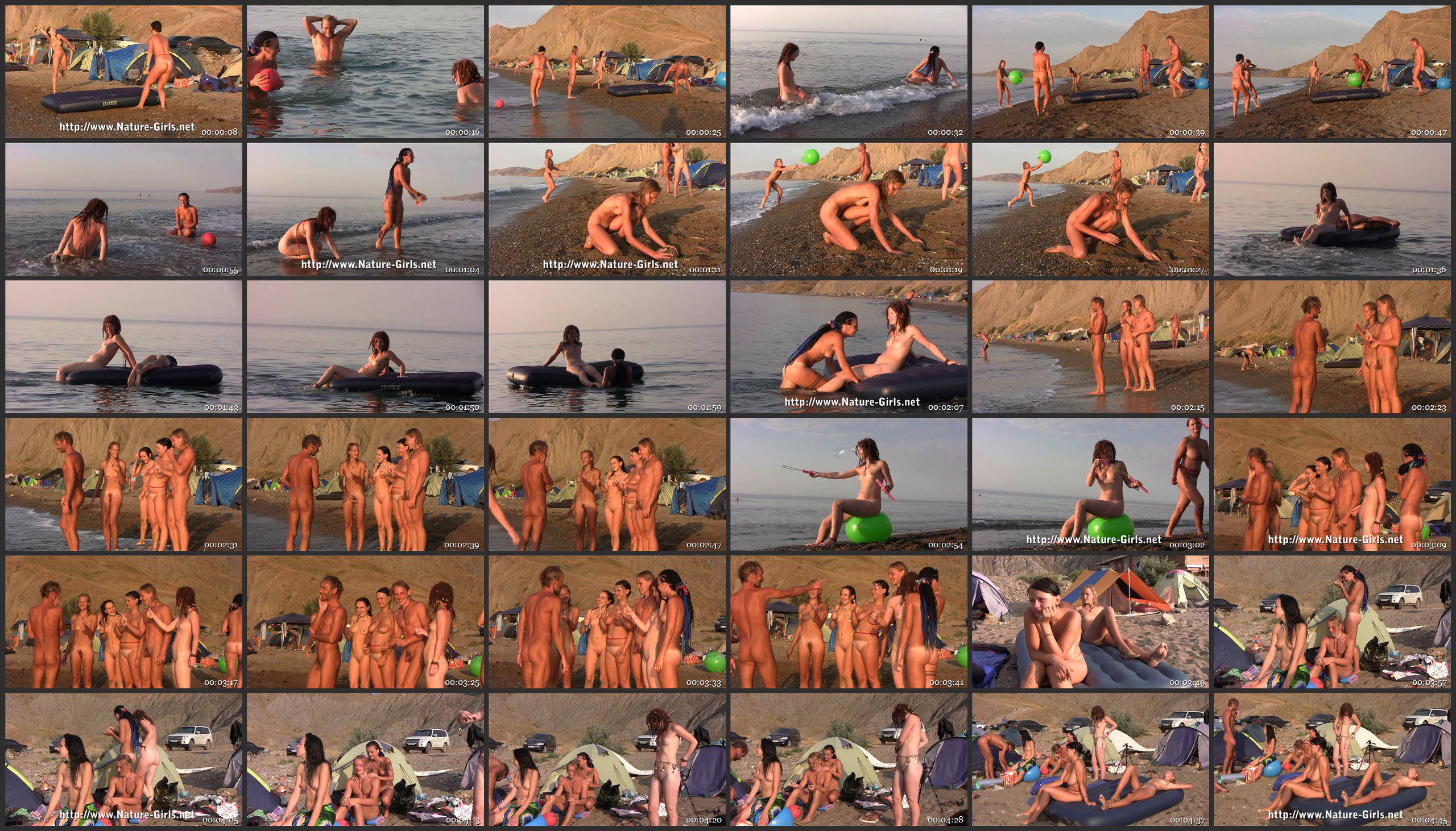 Exploring Freedom and Embracing Nature: Young Naturists Share Their Experience on a Nudist Beach - Thumbnails